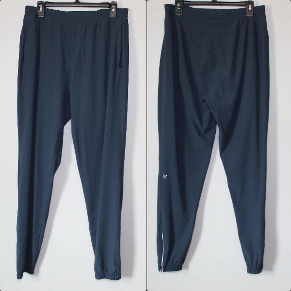 Lululemon Surge Jogger Pants Zipper Ankle Blue Men's Size Large Tall H14172 - Picture 15 of 16